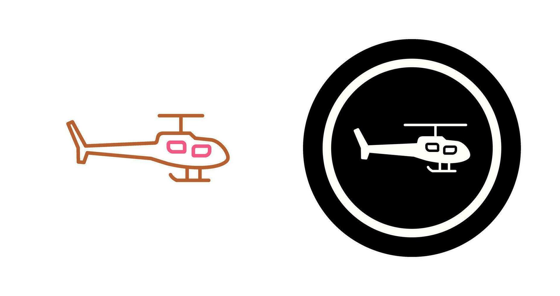 Helicopter Vector Icon