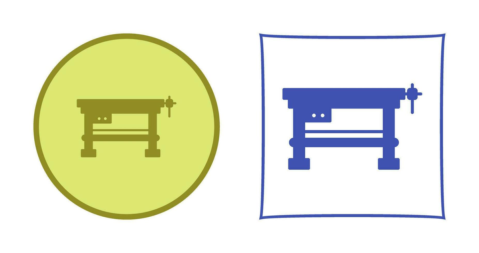 Work Bench Vector Icon