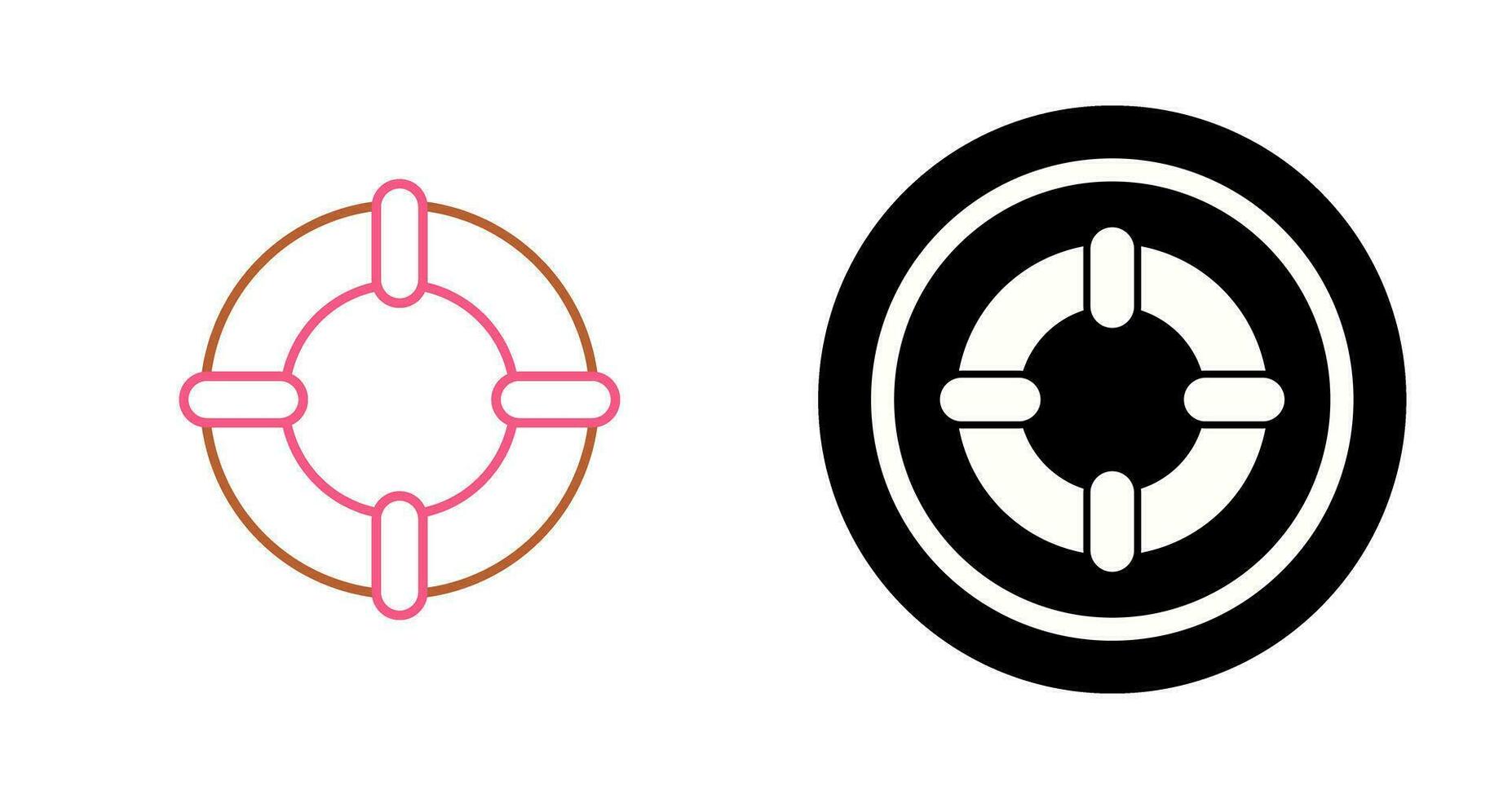 Life Saver Vector Icon