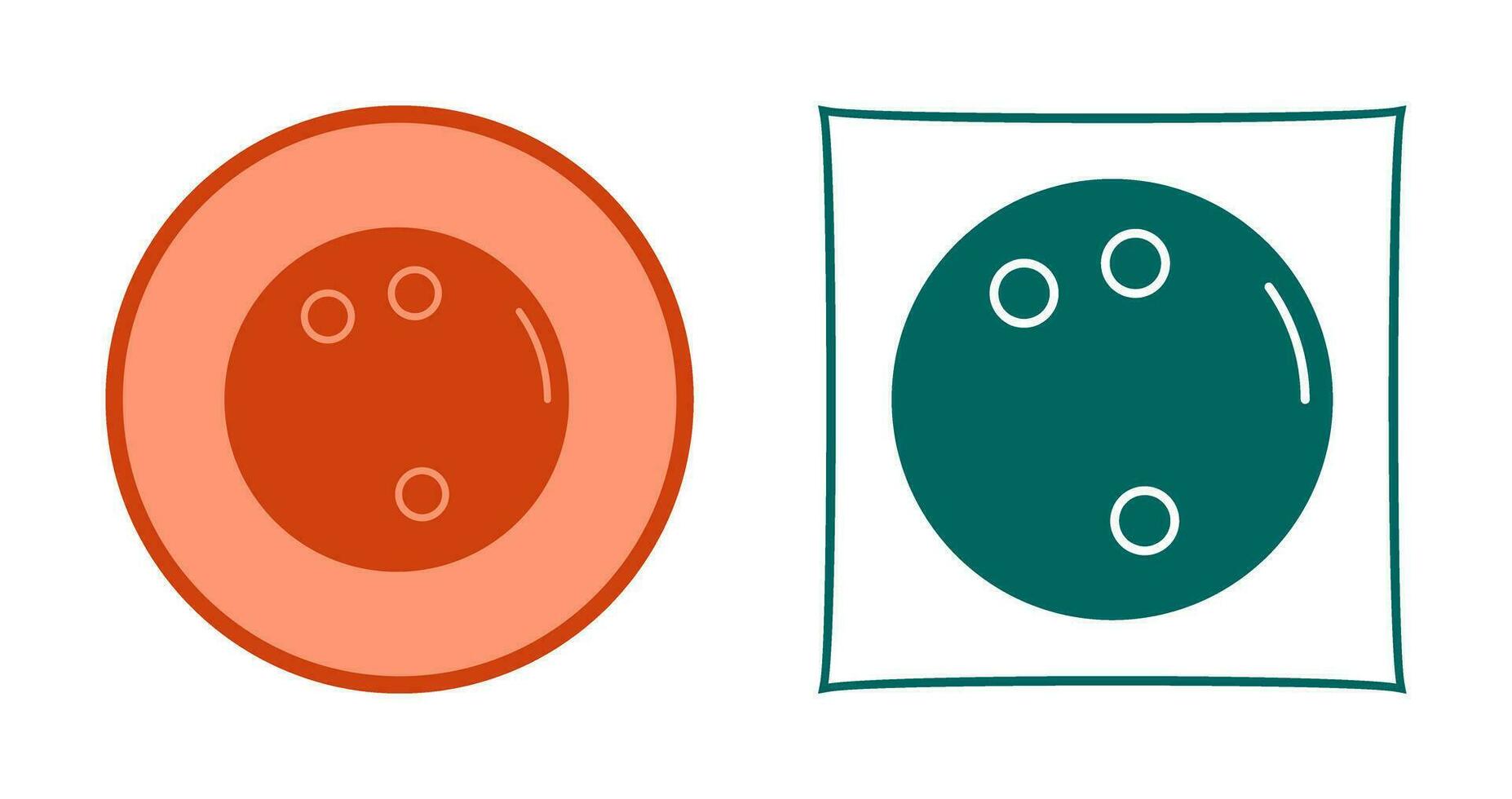 Bowling Ball Vector Icon