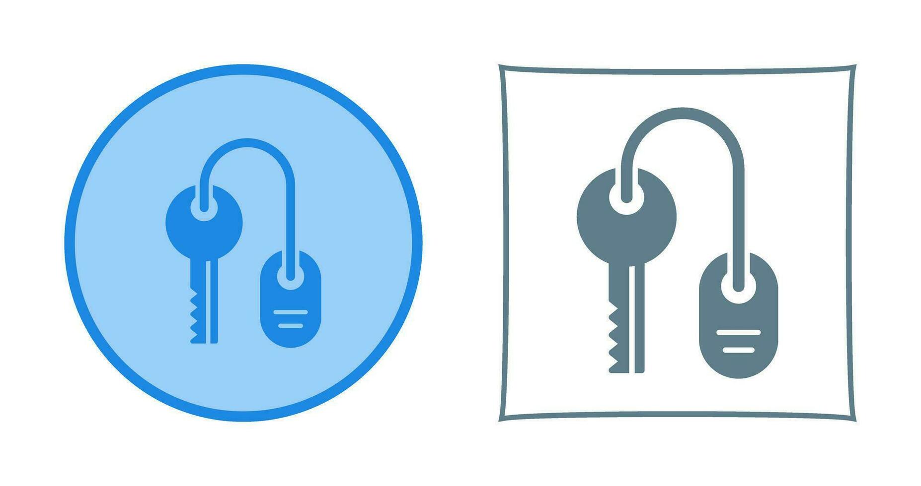 Room key Vector Icon