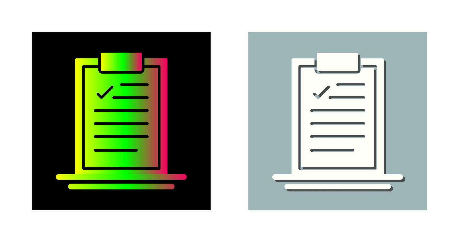 Clipboard Vector Icon