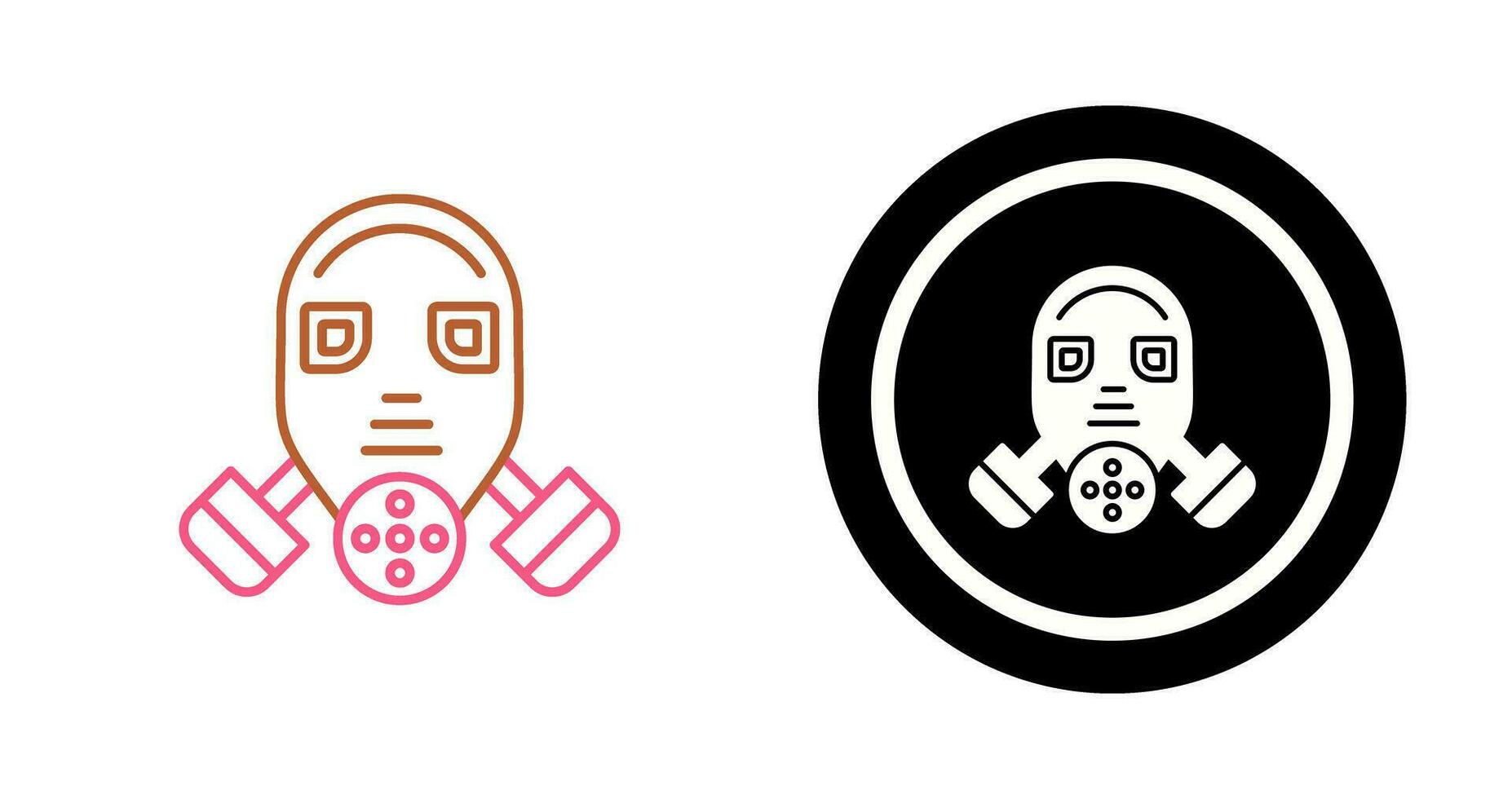 Gas Mask Vector Icon