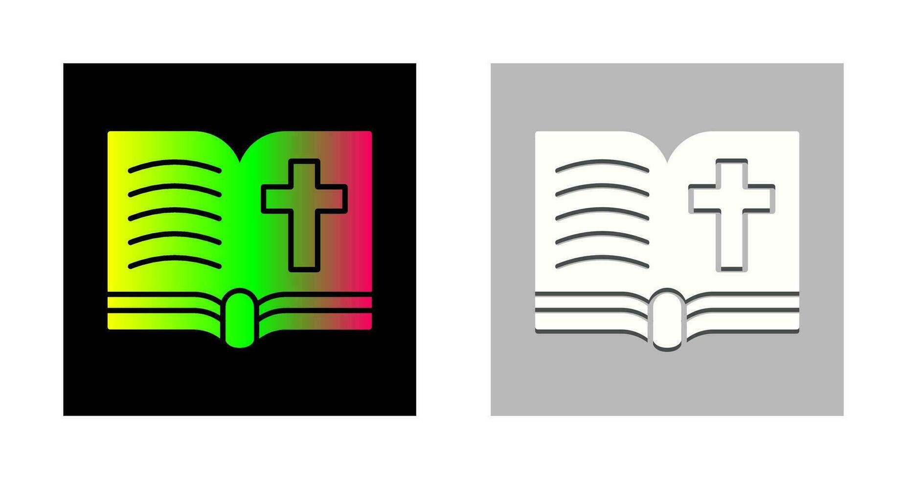 icono de vector de biblia