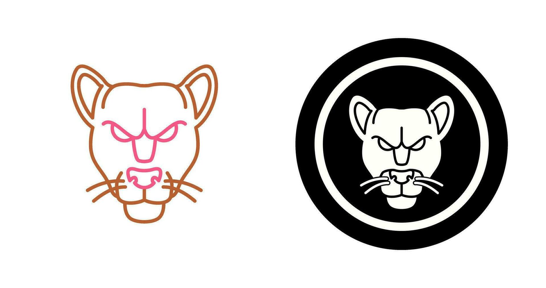 Black Panther Vector Icon