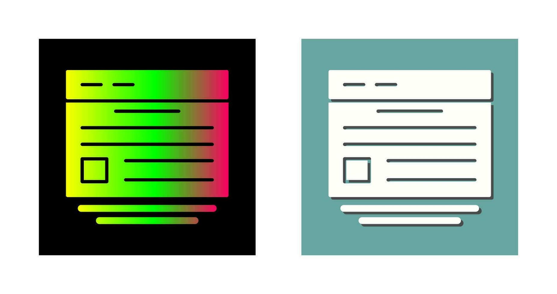 Website Vector Icon
