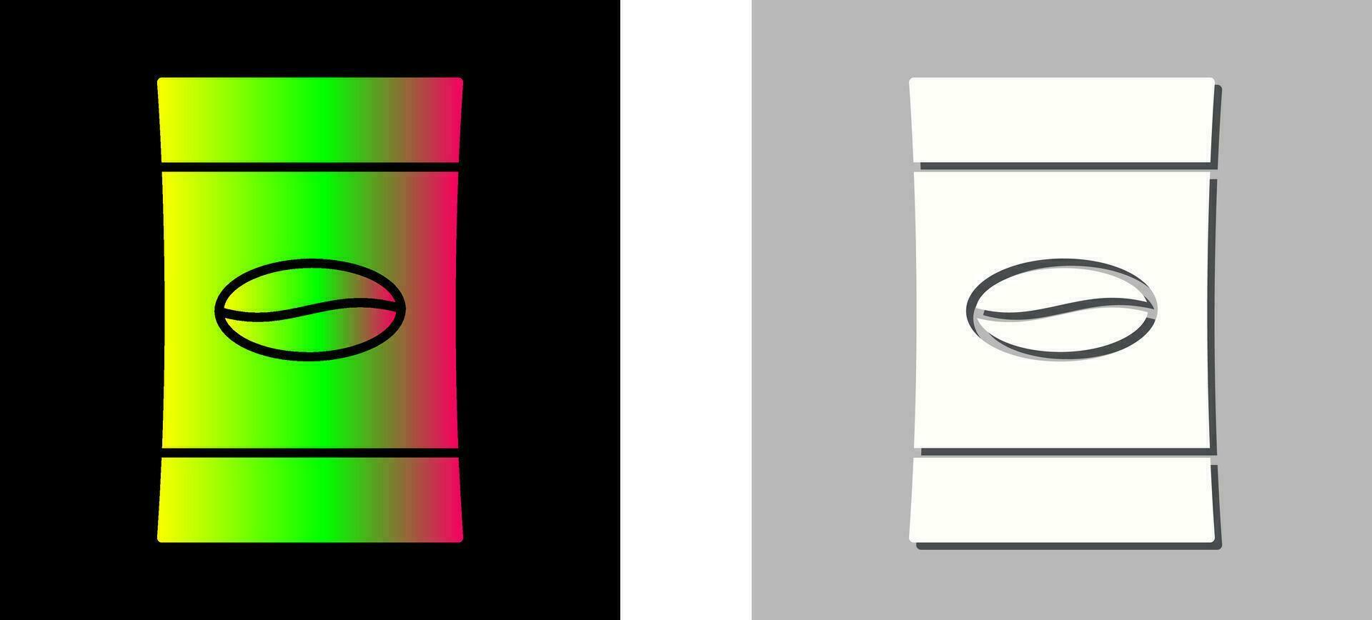 Coffee Packets Vector Icon
