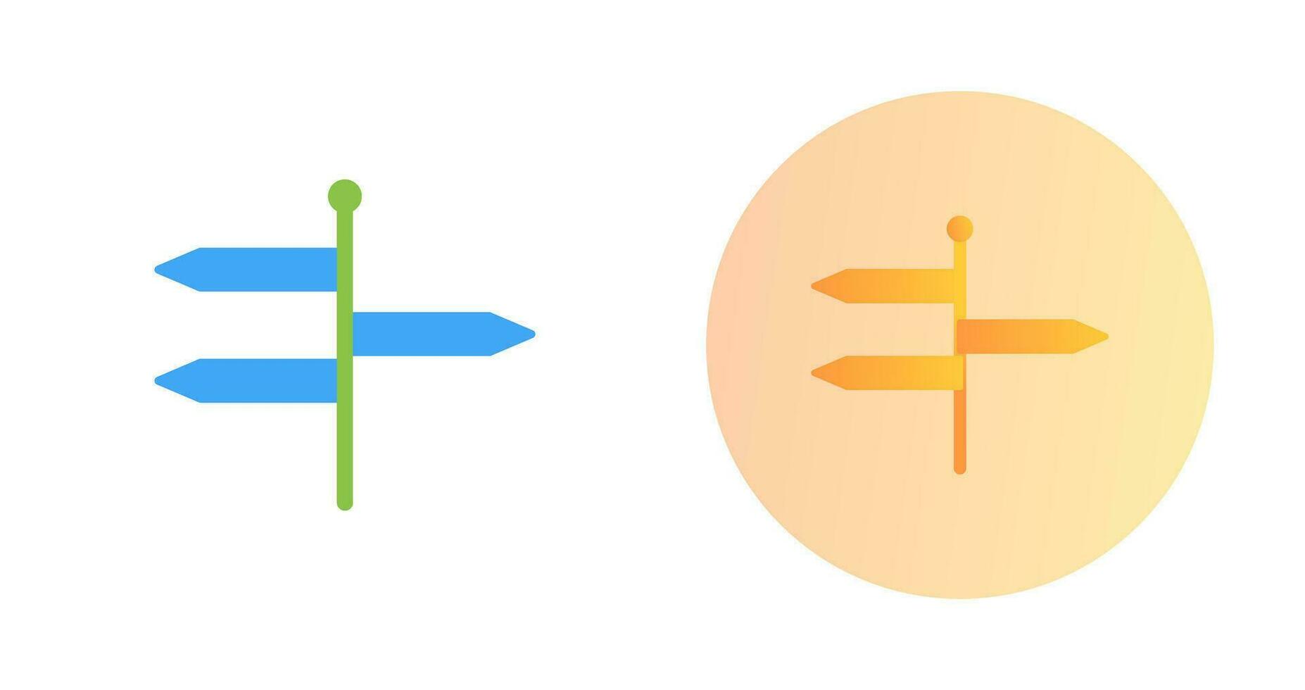 Directions Vector Icon