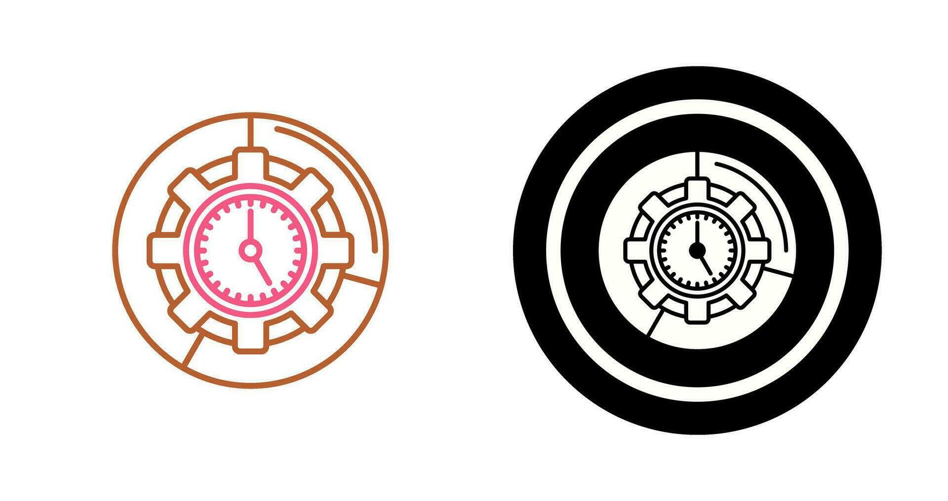 Time Management Vector Icon