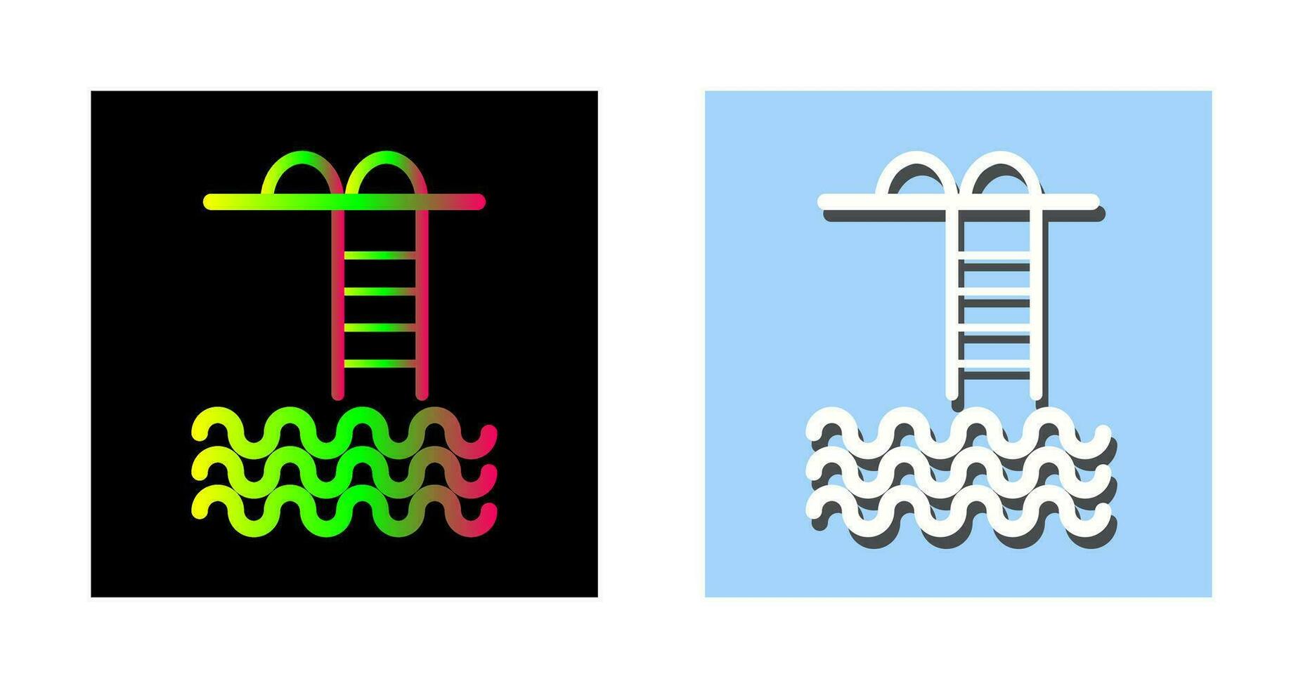 Swiming pool Vector Icon