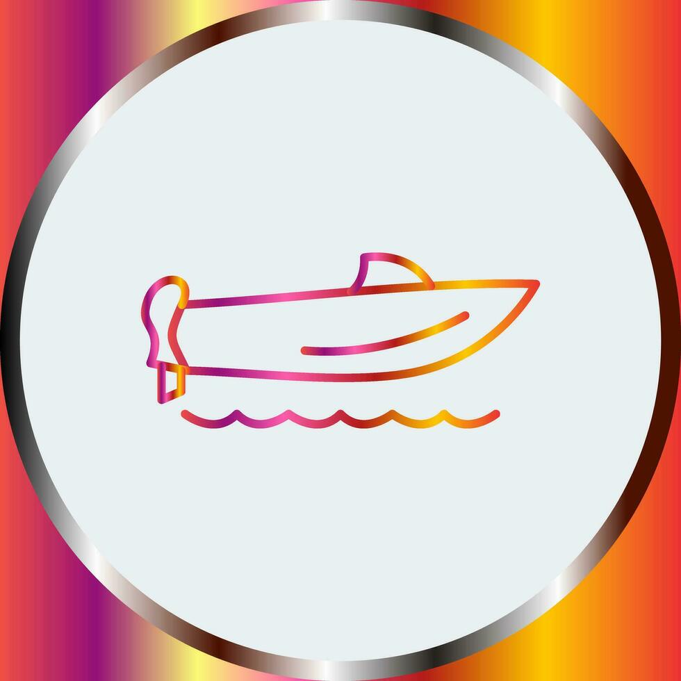 Speed Boat Vector Icon