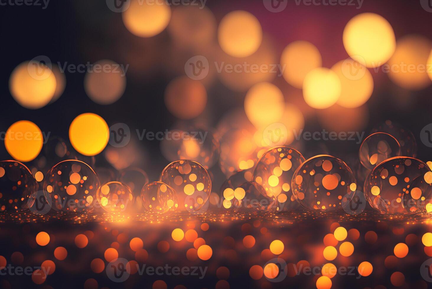Bokeh background of abstract glitter lights. . photo