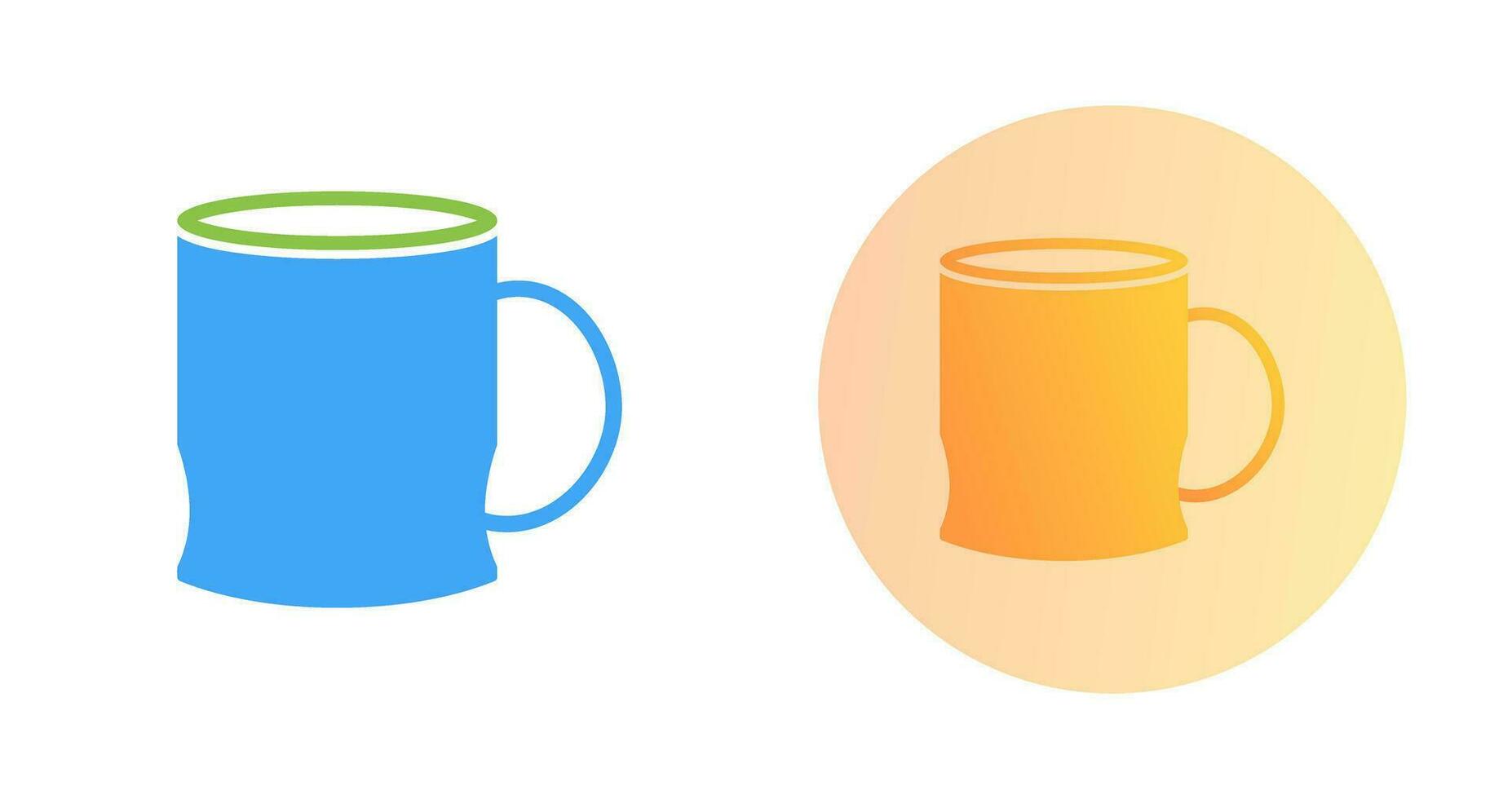 icono de vector de taza de café