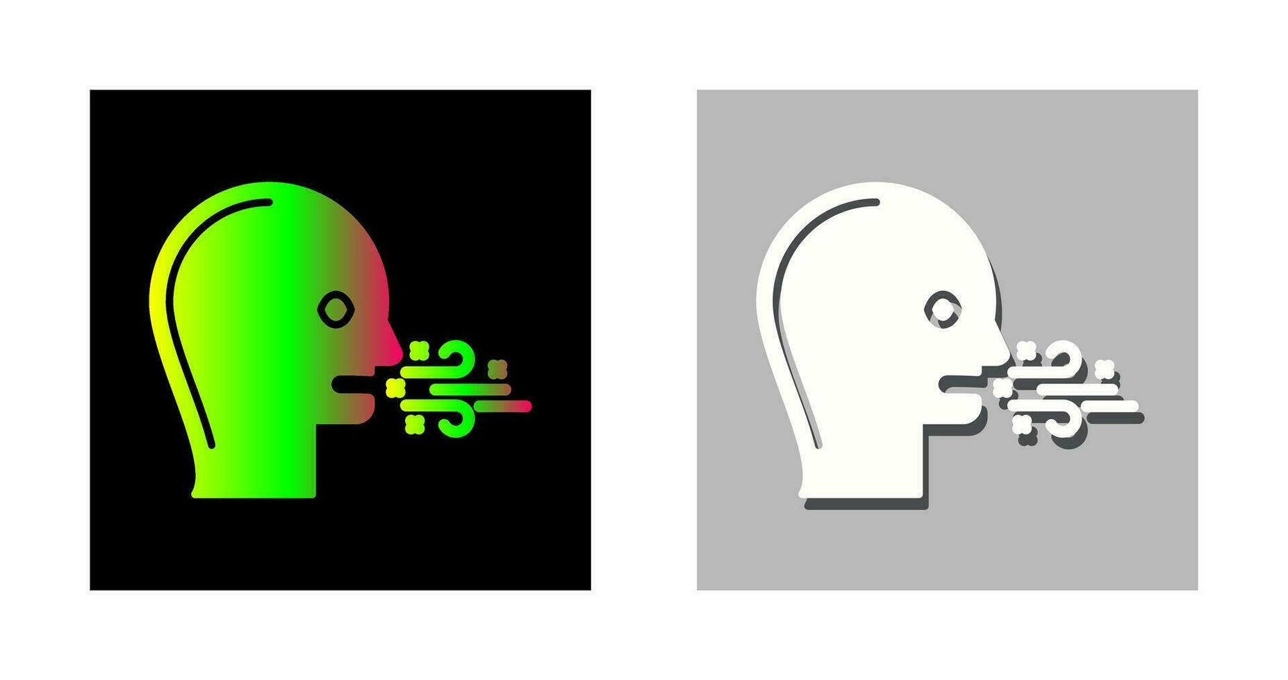 Bad Breath Vector Icon