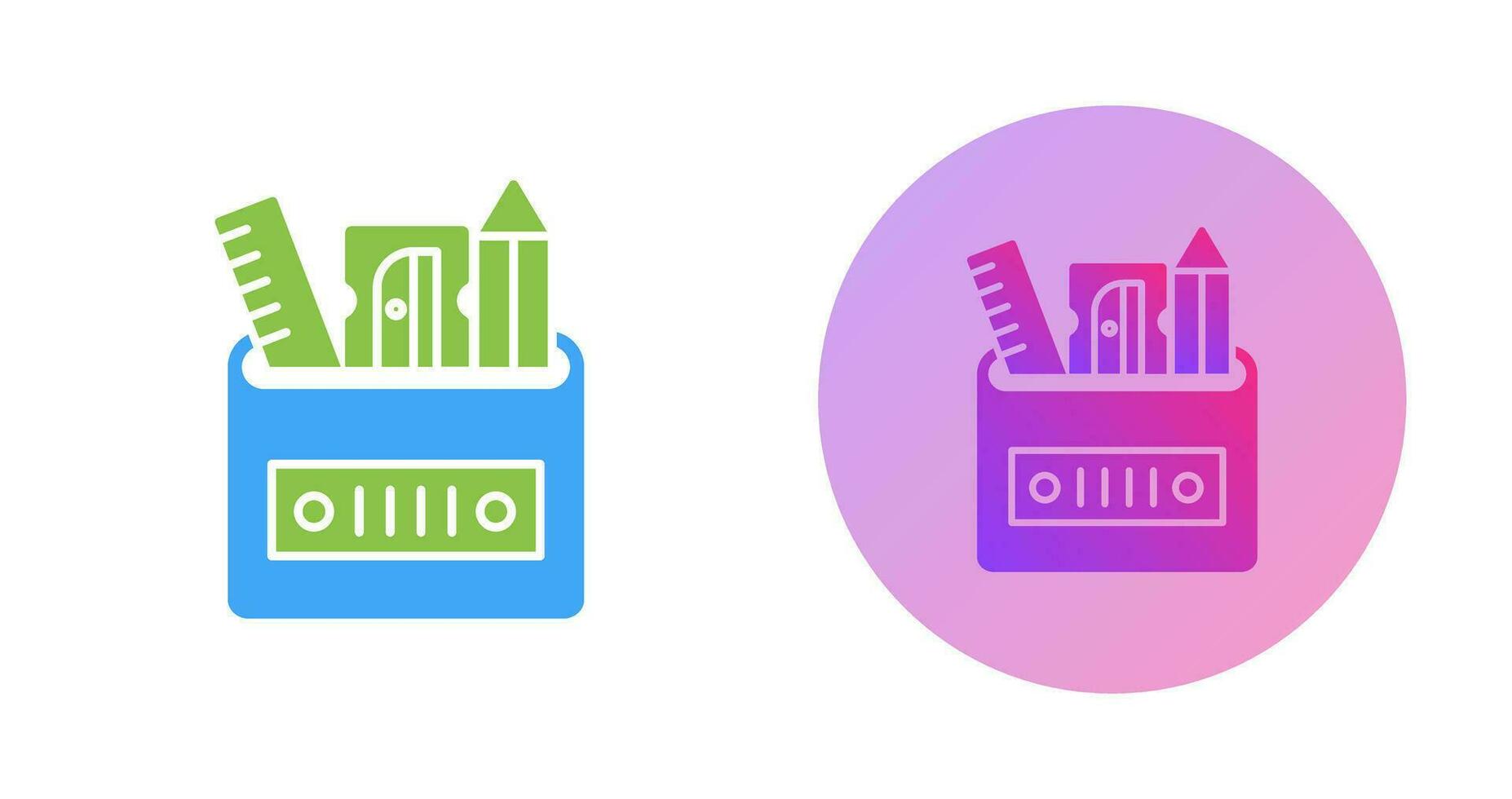 Stationery Vector Icon