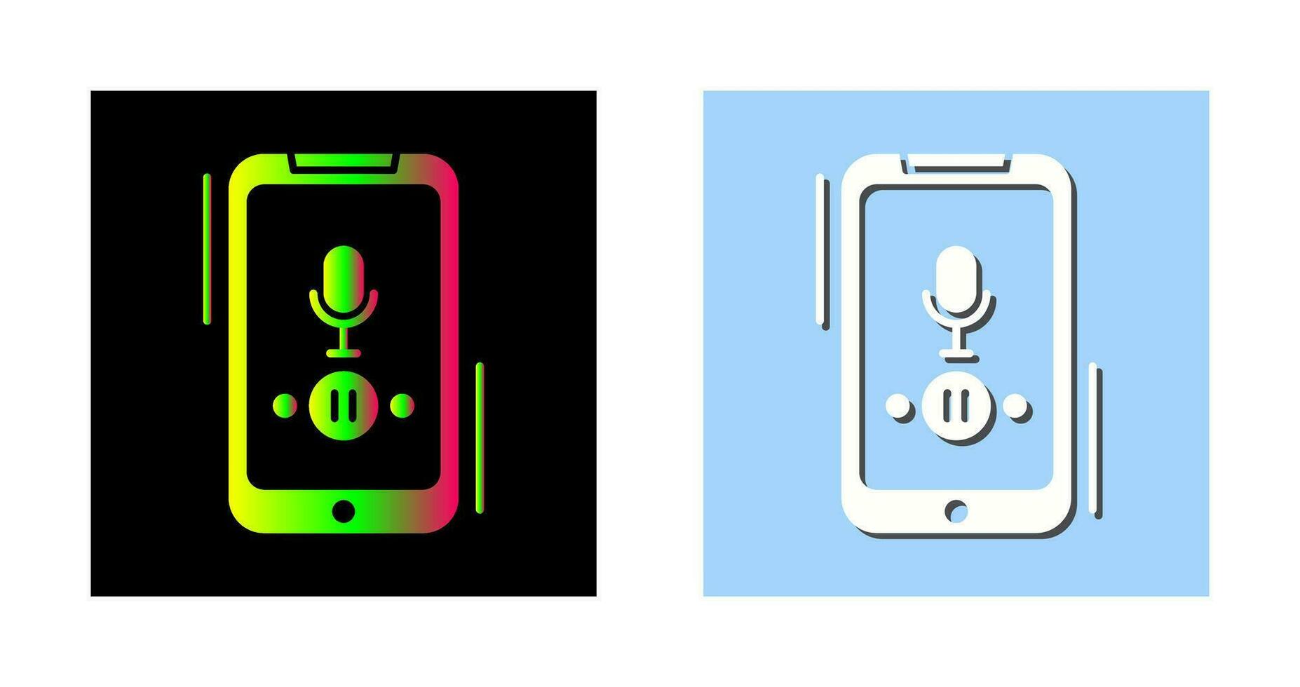Voice Record Vector Icon