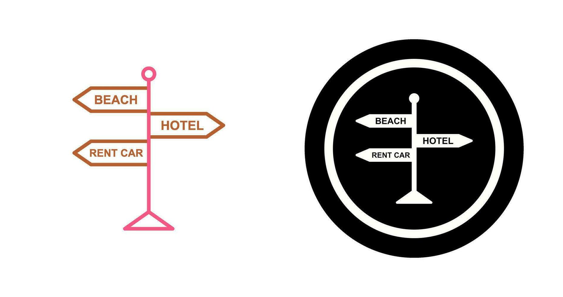 Signboard Vector Icon