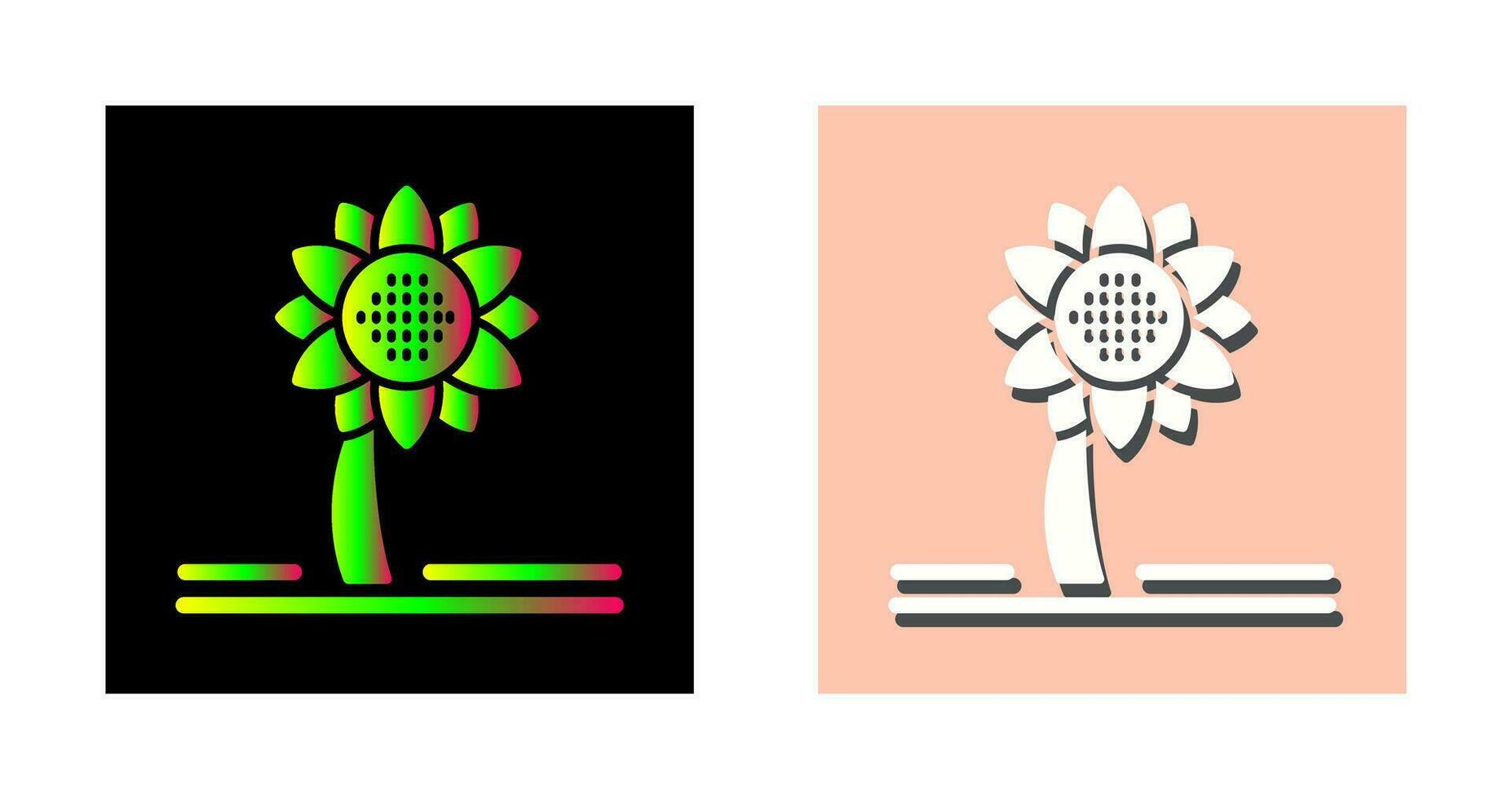 Sunflower Vector Icon
