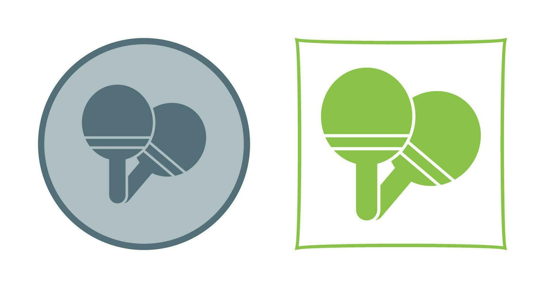 Ping Pong Vector Icon