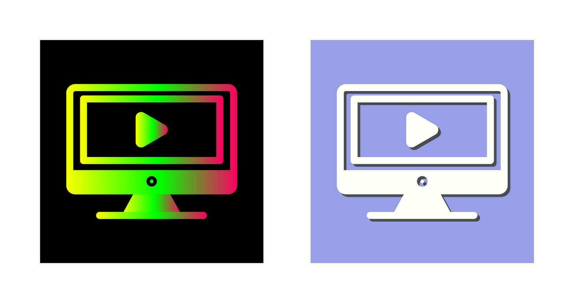 Video Lesson Vector Icon