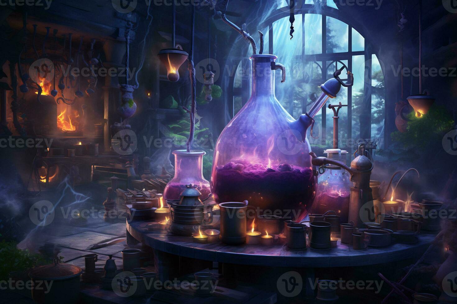 IL LABORATORIO DELLE POZIONI MAGICHE / MAGIC POTION LAB