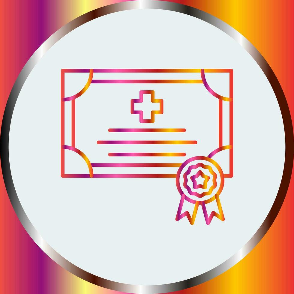 Certificate Vector Icon