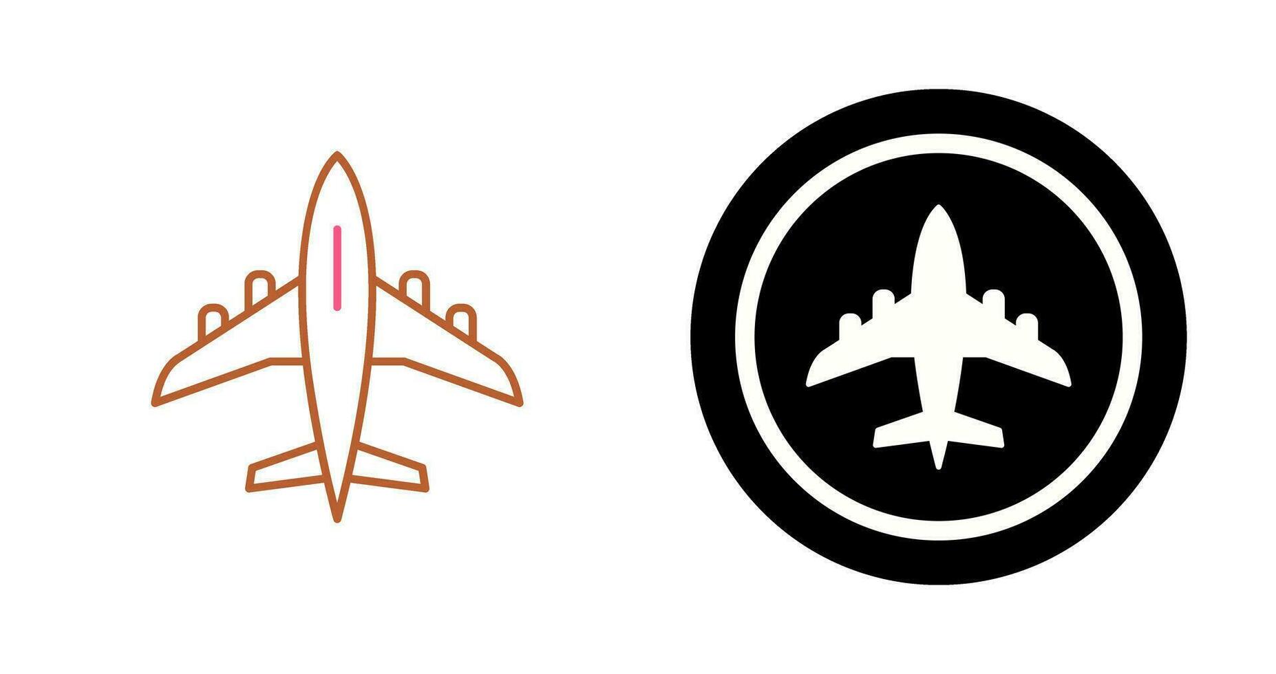 Aeroplane Vector Icon