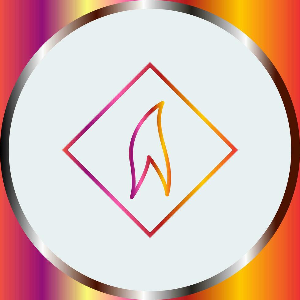 Flammable Material Vector Icon