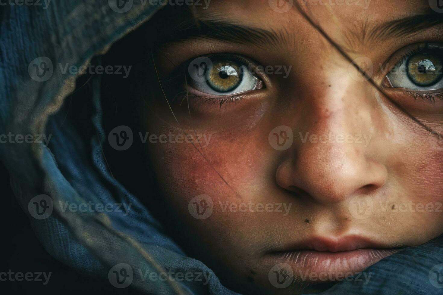 Concept fotoreporter their lens becomes her shield and their voice. With each click, they freeze moments of despair, resilience, and the human spirit. Generative AI photo