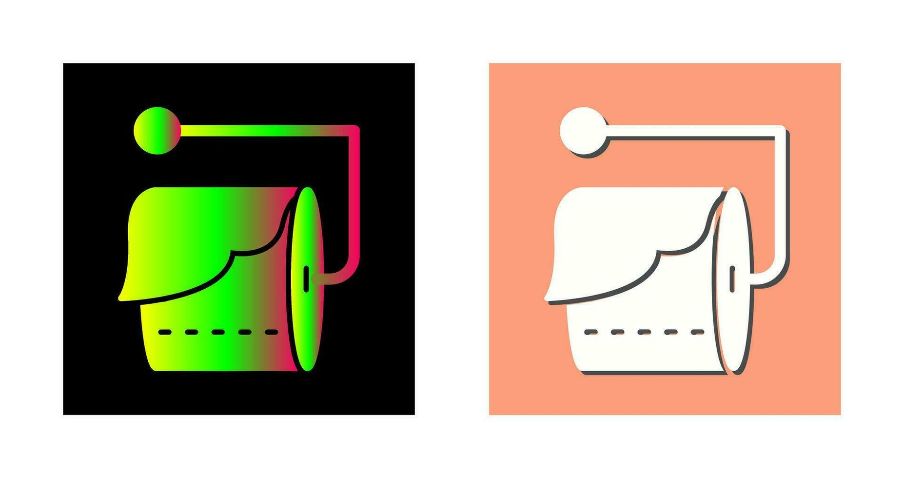 Tissue Roll Vector Icon