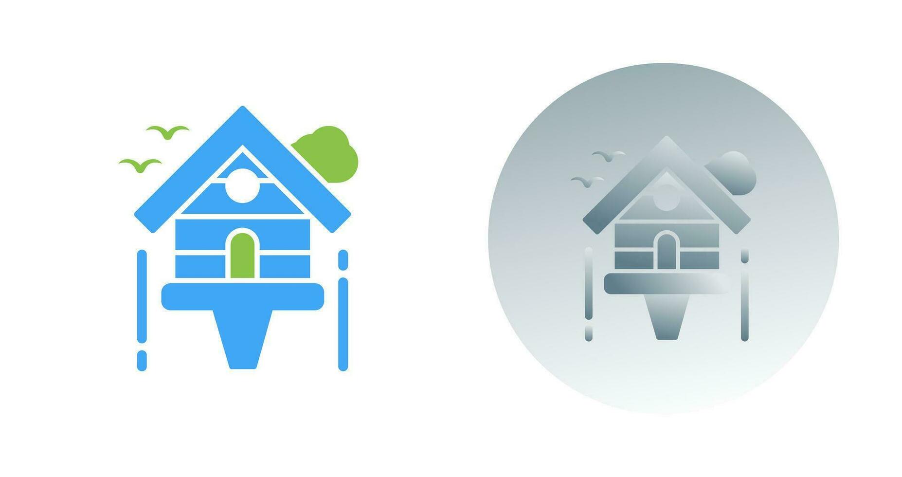 Birdhouse Vector Icon