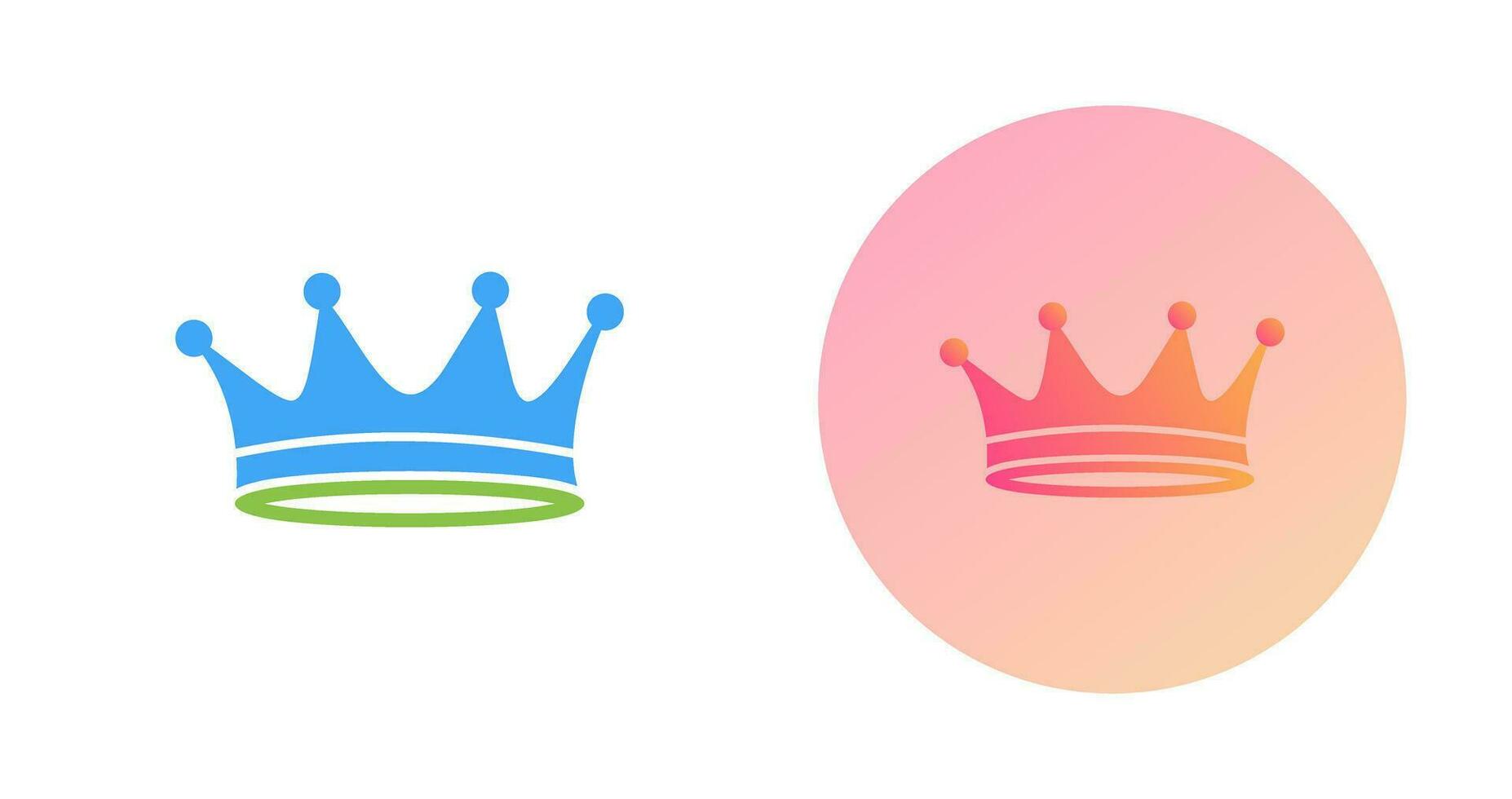 King Crown Vector Icon
