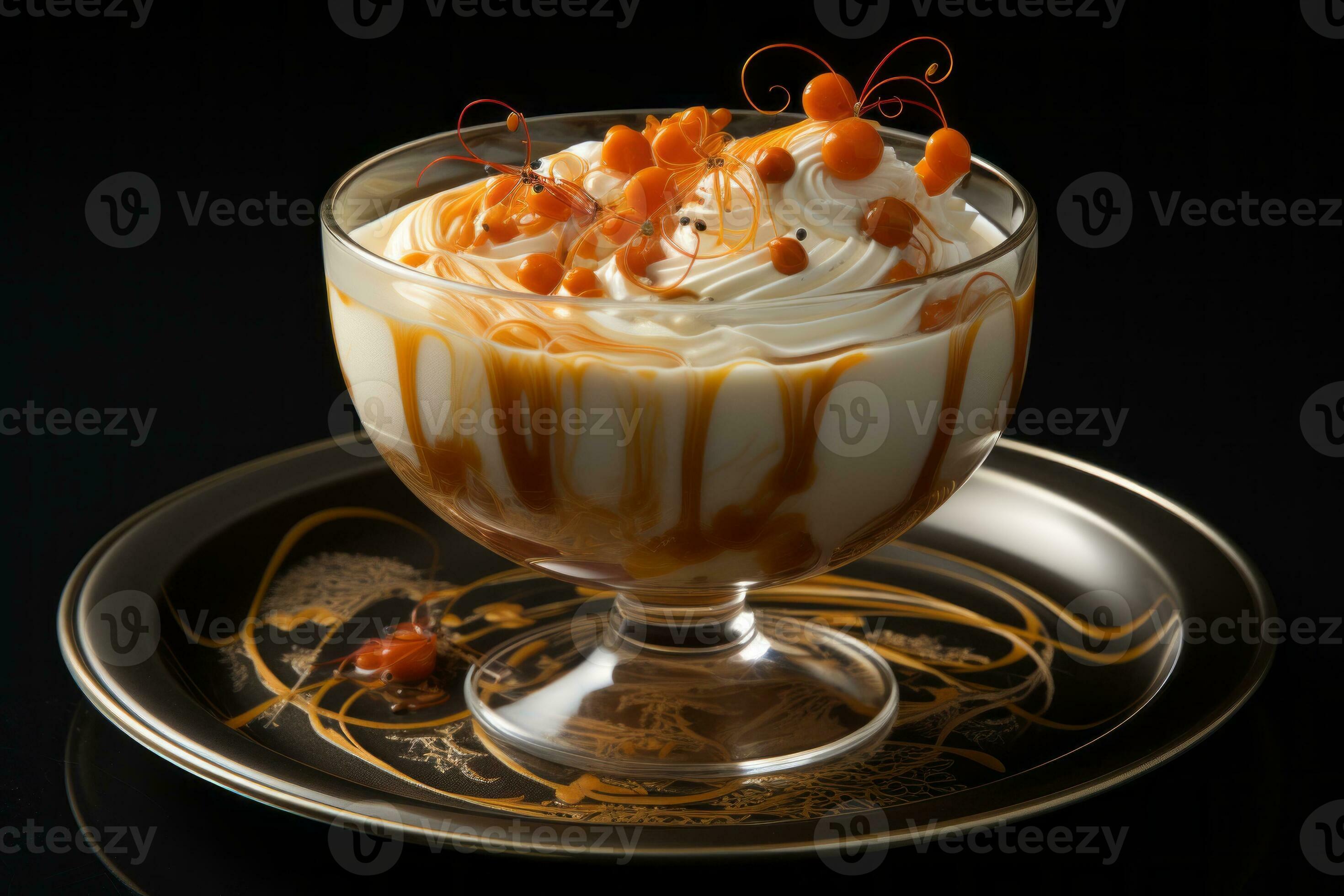 Gourmet Caramel Macchiato ,the smooth and velvety milk foam, the