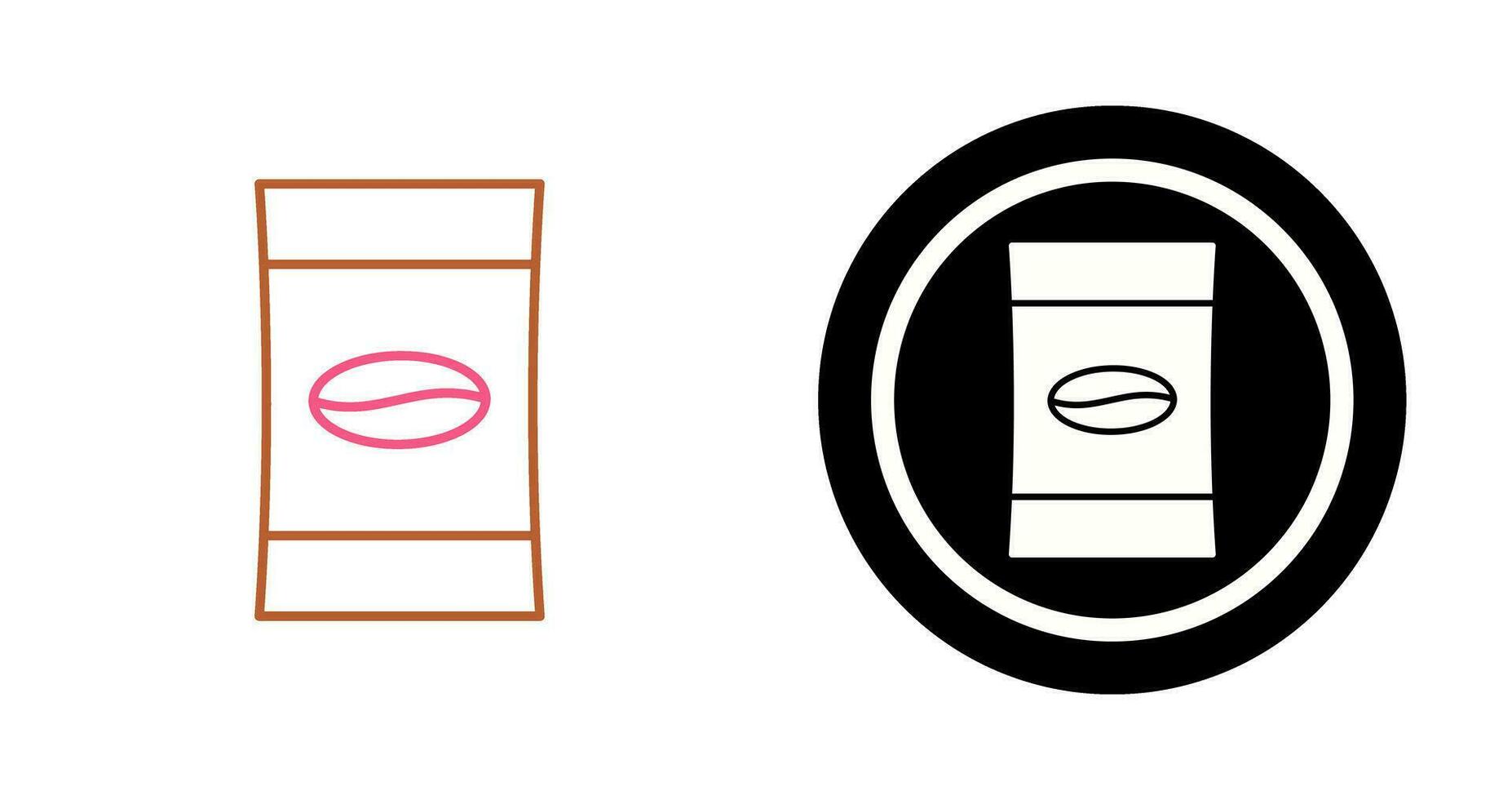 Coffee Packets Vector Icon