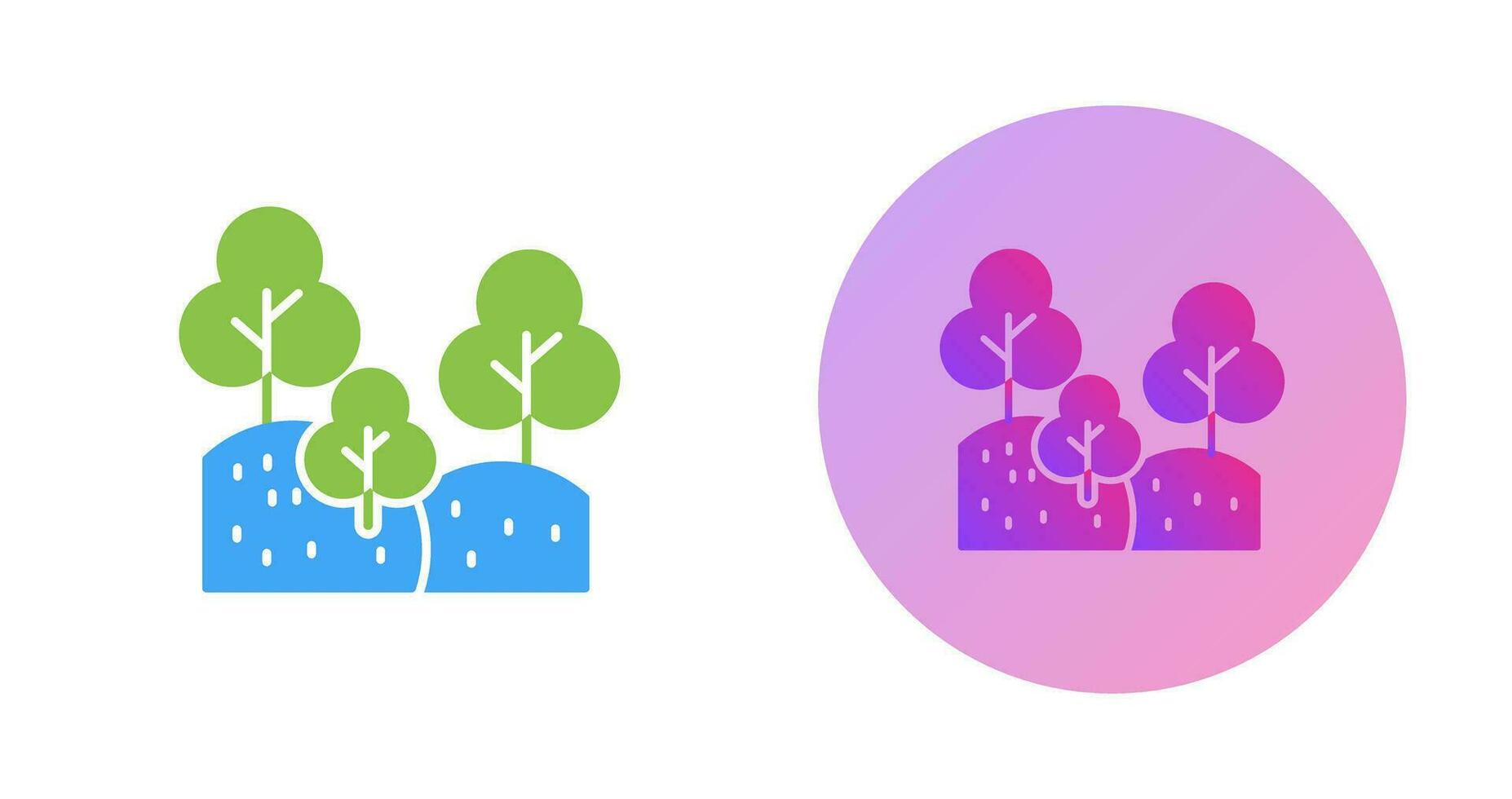 Forest Vector Icon