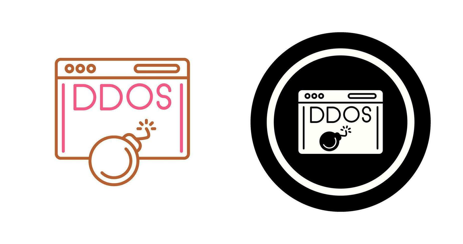 Ddos Attack Vector Icon