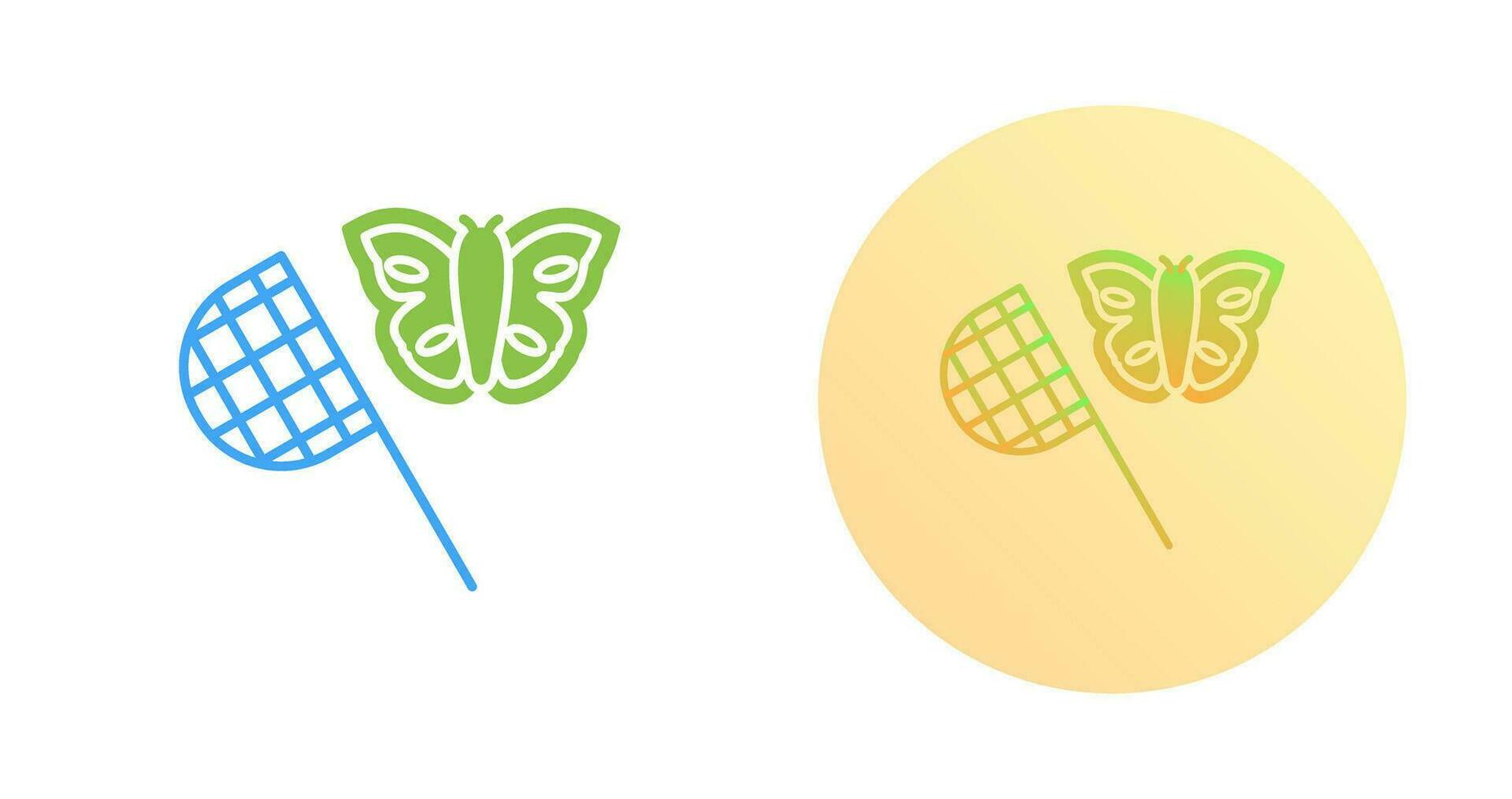 Butterfly Catcher Vector Icon