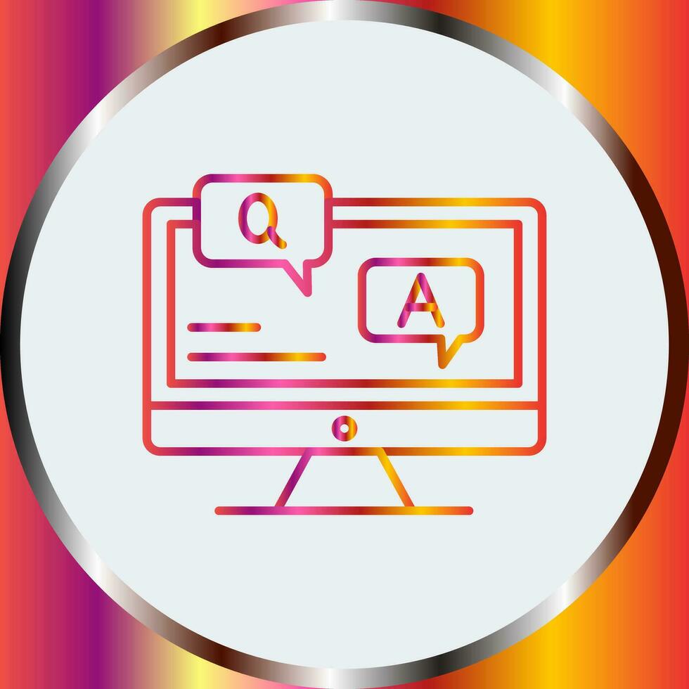 Faq Vector Icon