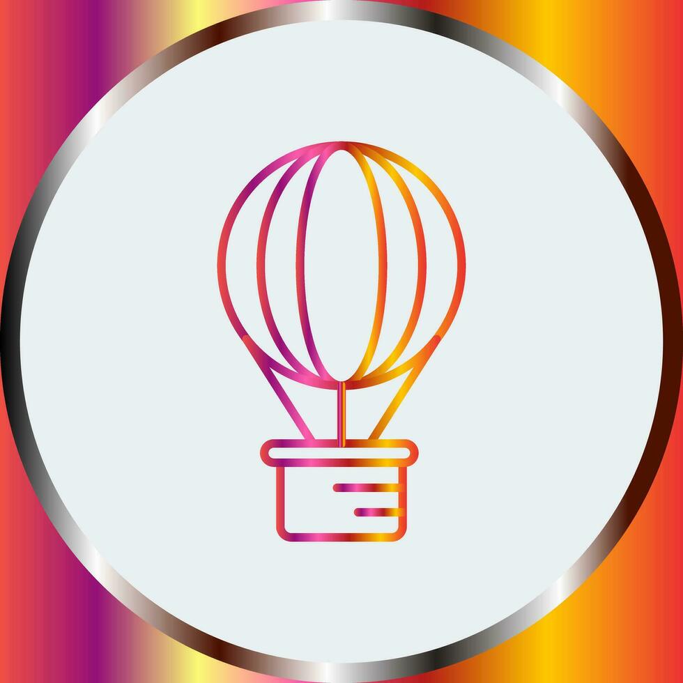 Hot Air Balloon Vector Icon