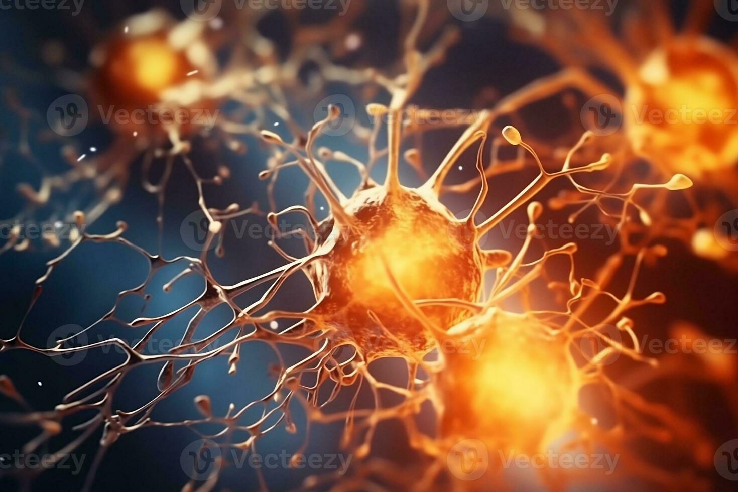 the brain is shown in this image. generative ai photo