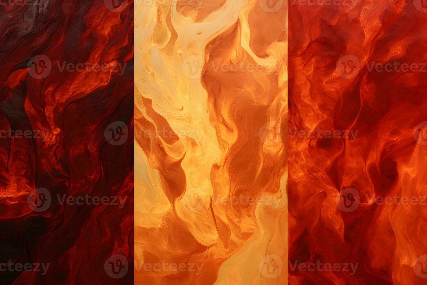 abstract fire background. Generative AI photo