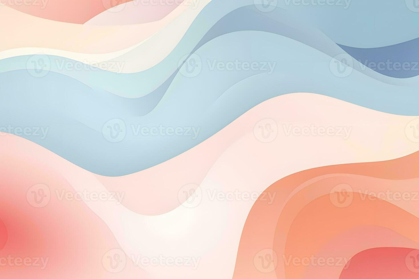 abstract background with waves and colors. Generative AI photo