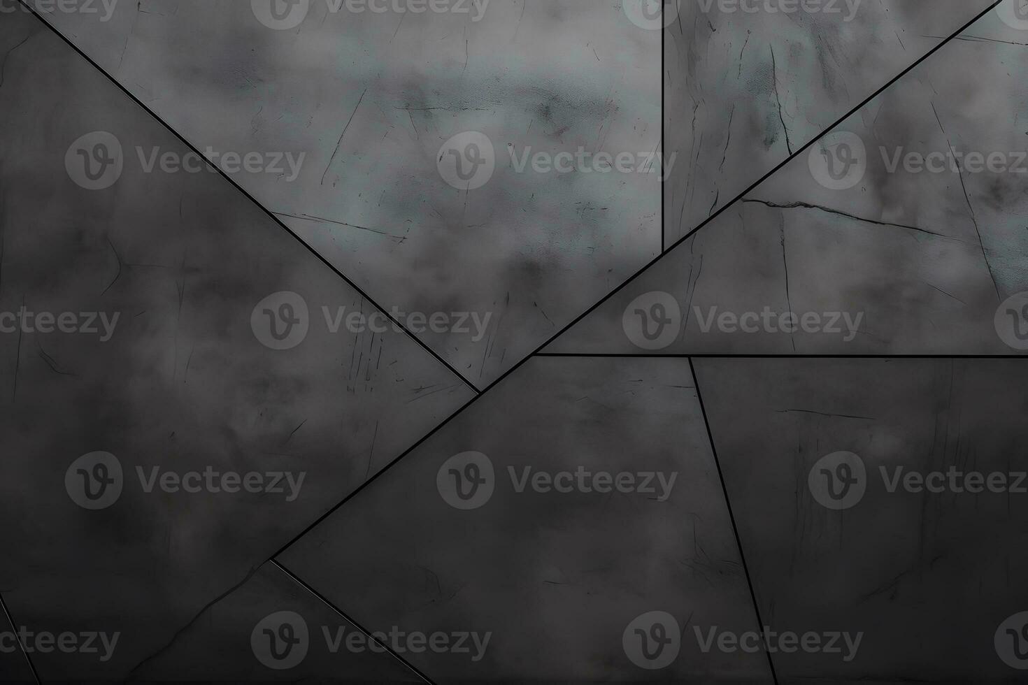 a black and white photo of a wall with a geometric pattern. Generative AI