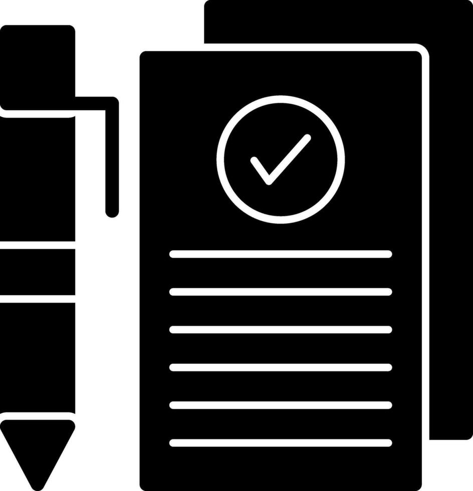 Checklist Vector Icon Design