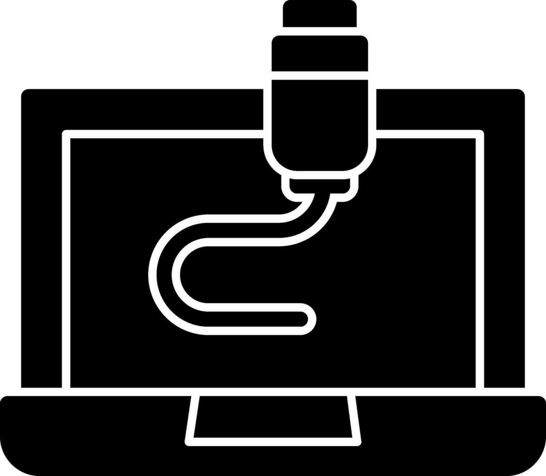 Laptop Vector Icon Design