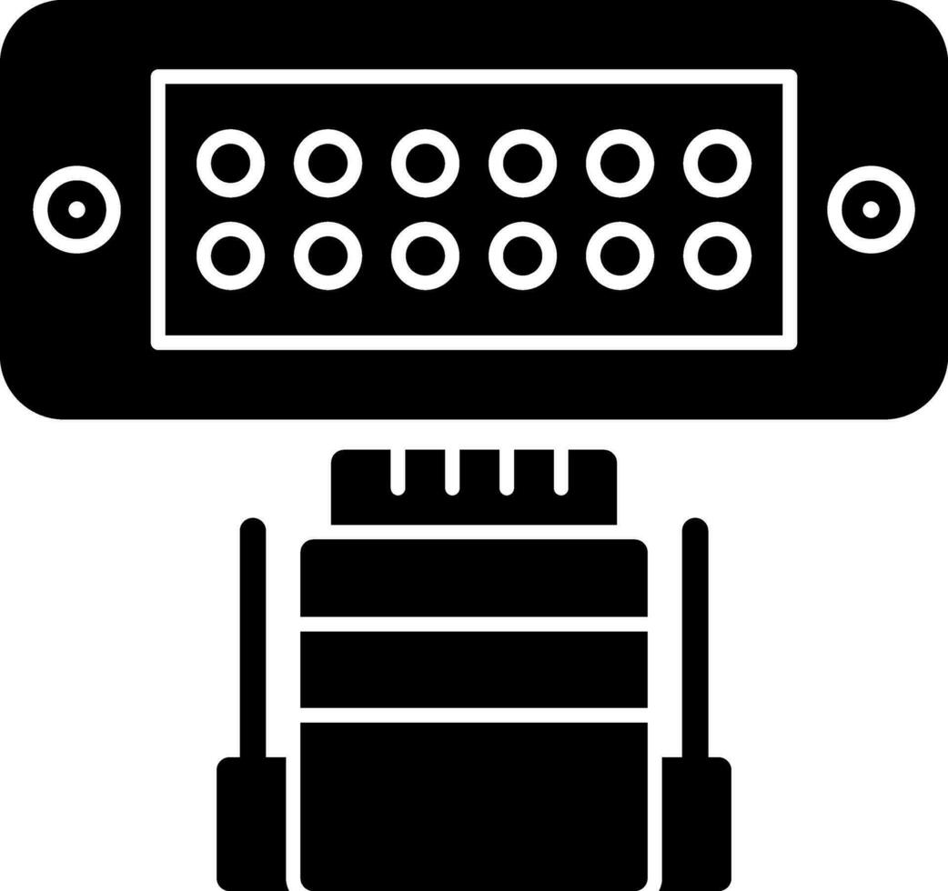 diseño de icono de vector vga