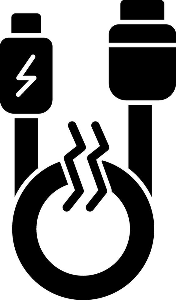 Usb cable Vector Icon Design