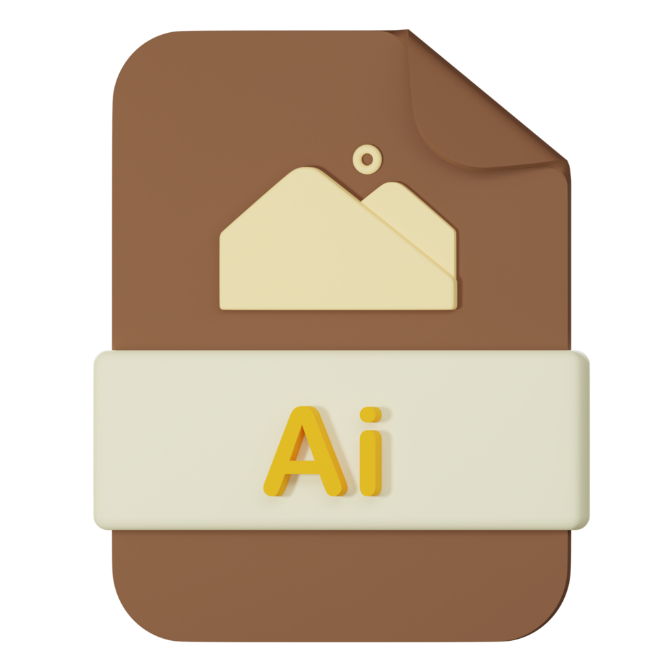 adobe ilustrador nombre del archivo extensión 3d icono png