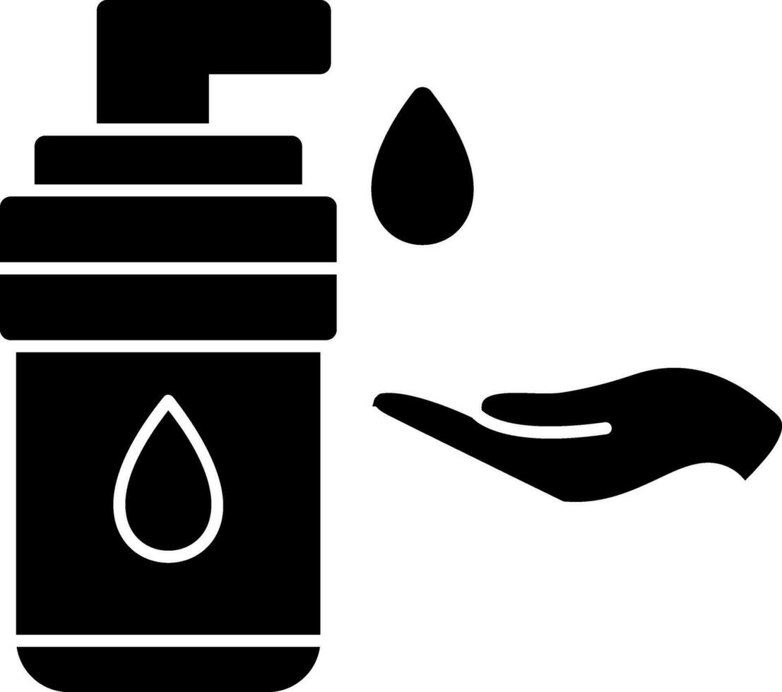 Body Oil Vector Icon Design