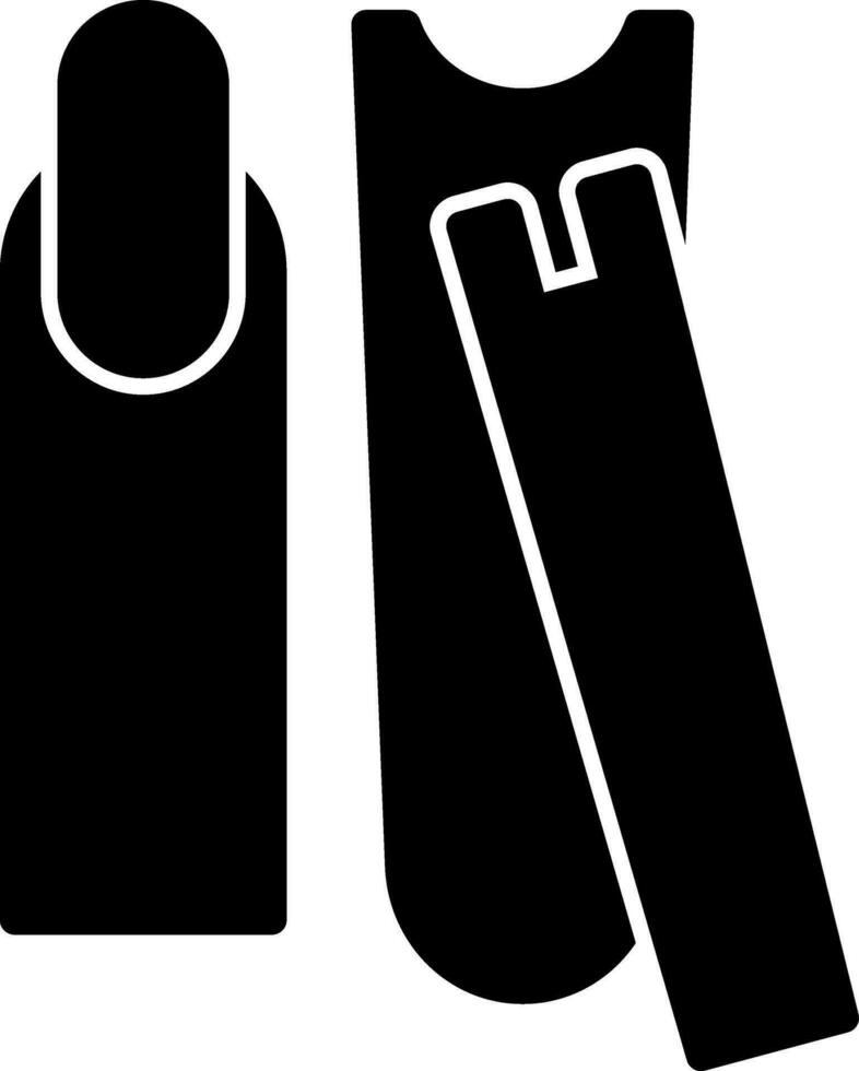 Nail Clippers Vector Icon Design